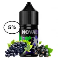 Рідина Nova Black Currant Grape (Чорна Смородина Виноград) 30мл, 5% 