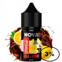 Рідина Nova Cola Lemon (Кола Лимон) 30мл, 3% 