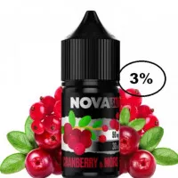 Рідина Nova Cranberry Mors (Журавлинний Морс) 30мл, 3% 