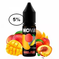 Рідина Nova Mango Peach (Манго Персик) 15мл, 5%