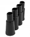 Одноразовые мундштуки лесенка 100 штук (черные) - Фото 2