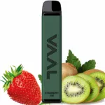 Електронні сигарети VAAL Strawberry Kiwi (Велл) Полуниця Ківі 1800